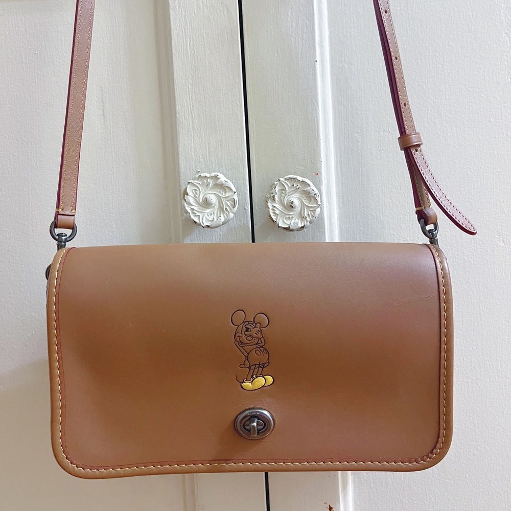 🎀Official Disney X Coach Mickey Mouse Crossbody Bag🎀